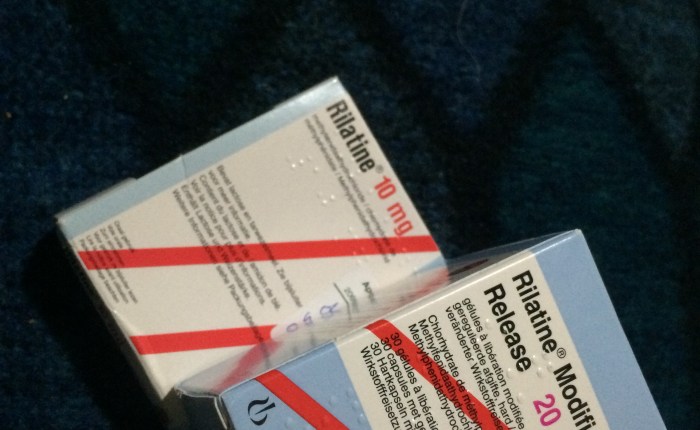 Again on Rilatine! –&nbsp;medicine